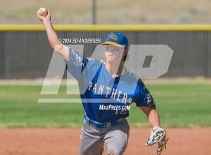 Thumbnail 2 in Pahranagat Valley vs. Excel Christian (NIAA 1A State Playoffs) photogallery.