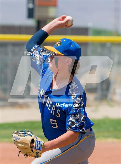 Thumbnail 3 in Pahranagat Valley vs. Excel Christian (NIAA 1A State Playoffs) photogallery.