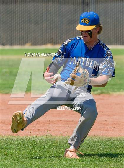 Thumbnail 3 in Pahranagat Valley vs. Excel Christian (NIAA 1A State Playoffs) photogallery.