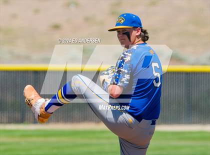 Thumbnail 2 in Pahranagat Valley vs. Excel Christian (NIAA 1A State Playoffs) photogallery.