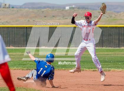 Thumbnail 1 in Pahranagat Valley vs. Excel Christian (NIAA 1A State Playoffs) photogallery.