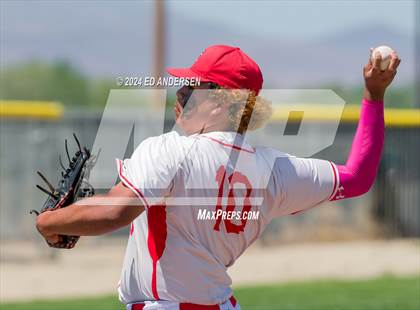 Thumbnail 2 in Pahranagat Valley vs. Excel Christian (NIAA 1A State Playoffs) photogallery.