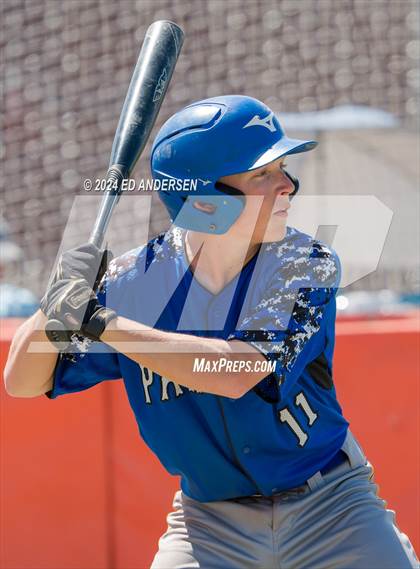 Thumbnail 3 in Pahranagat Valley vs. Excel Christian (NIAA 1A State Playoffs) photogallery.
