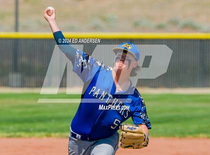 Thumbnail 3 in Pahranagat Valley vs. Excel Christian (NIAA 1A State Playoffs) photogallery.