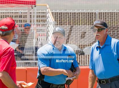 Thumbnail 3 in Pahranagat Valley vs. Excel Christian (NIAA 1A State Playoffs) photogallery.