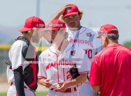 Thumbnail 3 in Pahranagat Valley vs. Excel Christian (NIAA 1A State Playoffs) photogallery.
