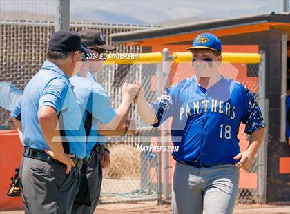 Thumbnail 1 in Pahranagat Valley vs. Excel Christian (NIAA 1A State Playoffs) photogallery.
