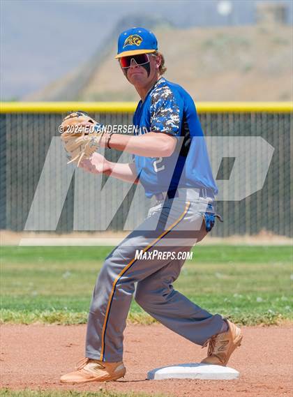 Thumbnail 3 in Pahranagat Valley vs. Excel Christian (NIAA 1A State Playoffs) photogallery.