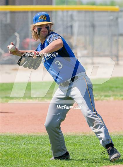 Thumbnail 2 in Pahranagat Valley vs. Excel Christian (NIAA 1A State Playoffs) photogallery.