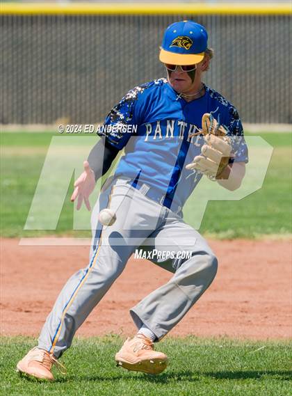 Thumbnail 2 in Pahranagat Valley vs. Excel Christian (NIAA 1A State Playoffs) photogallery.