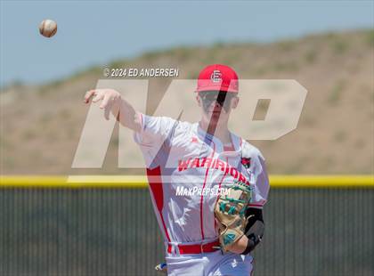 Thumbnail 1 in Pahranagat Valley vs. Excel Christian (NIAA 1A State Playoffs) photogallery.