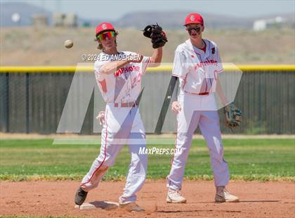 Thumbnail 2 in Pahranagat Valley vs. Excel Christian (NIAA 1A State Playoffs) photogallery.