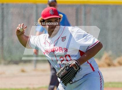 Thumbnail 3 in Pahranagat Valley vs. Excel Christian (NIAA 1A State Playoffs) photogallery.