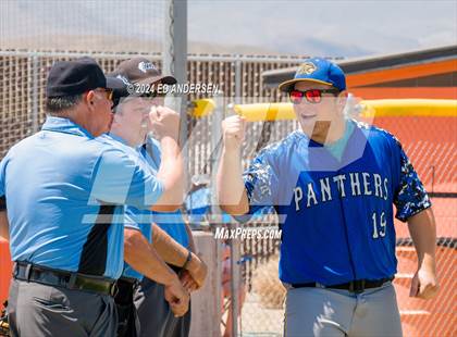 Thumbnail 2 in Pahranagat Valley vs. Excel Christian (NIAA 1A State Playoffs) photogallery.