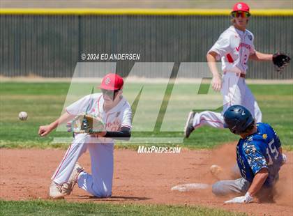Thumbnail 3 in Pahranagat Valley vs. Excel Christian (NIAA 1A State Playoffs) photogallery.
