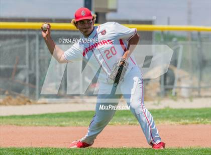 Thumbnail 1 in Pahranagat Valley vs. Excel Christian (NIAA 1A State Playoffs) photogallery.