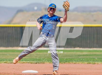 Thumbnail 1 in Pahranagat Valley vs. Excel Christian (NIAA 1A State Playoffs) photogallery.