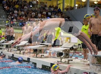 Thumbnail 2 in CHSAA 5A Boys Swimming - State Championship photogallery.