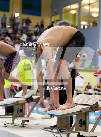 Thumbnail 2 in CHSAA 5A Boys Swimming - State Championship photogallery.