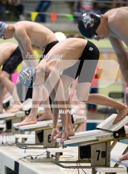 Thumbnail 3 in CHSAA 5A Boys Swimming - State Championship photogallery.