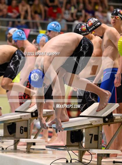 Thumbnail 1 in CHSAA 5A Boys Swimming - State Championship photogallery.
