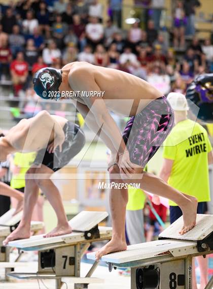 Thumbnail 3 in CHSAA 5A Boys Swimming - State Championship photogallery.