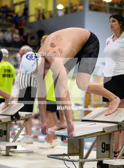 Thumbnail 2 in CHSAA 5A Boys Swimming - State Championship photogallery.