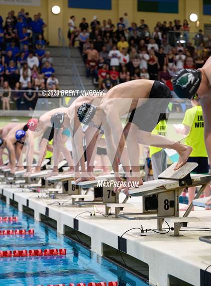 Thumbnail 1 in CHSAA 5A Boys Swimming - State Championship photogallery.