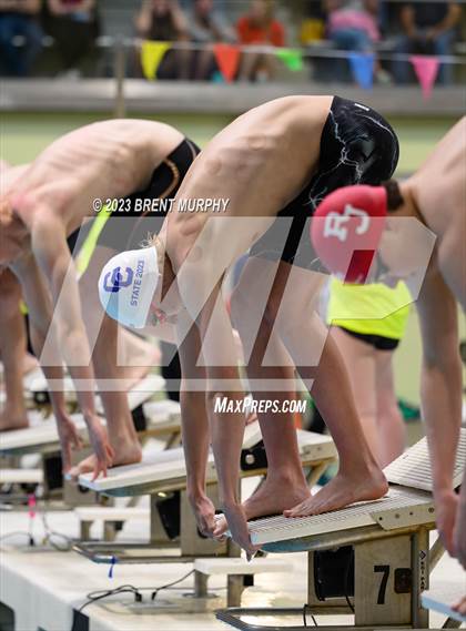 Thumbnail 1 in CHSAA 5A Boys Swimming - State Championship photogallery.