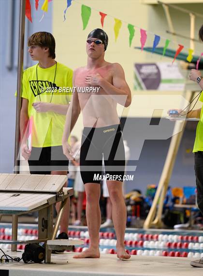 Thumbnail 2 in CHSAA 5A Boys Swimming - State Championship photogallery.