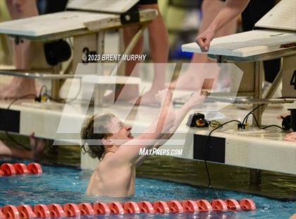 Thumbnail 2 in CHSAA 5A Boys Swimming - State Championship photogallery.