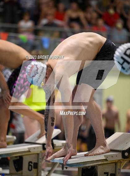 Thumbnail 3 in CHSAA 5A Boys Swimming - State Championship photogallery.