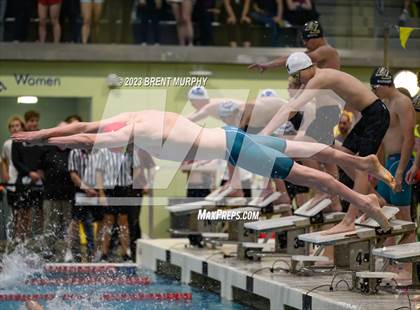 Thumbnail 3 in CHSAA 5A Boys Swimming - State Championship photogallery.