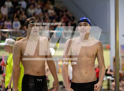 Thumbnail 3 in CHSAA 5A Boys Swimming - State Championship photogallery.