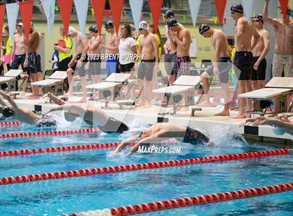 Thumbnail 1 in CHSAA 5A Boys Swimming - State Championship photogallery.