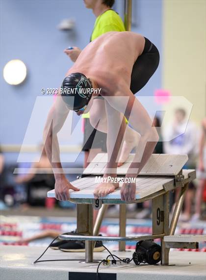 Thumbnail 2 in CHSAA 5A Boys Swimming - State Championship photogallery.