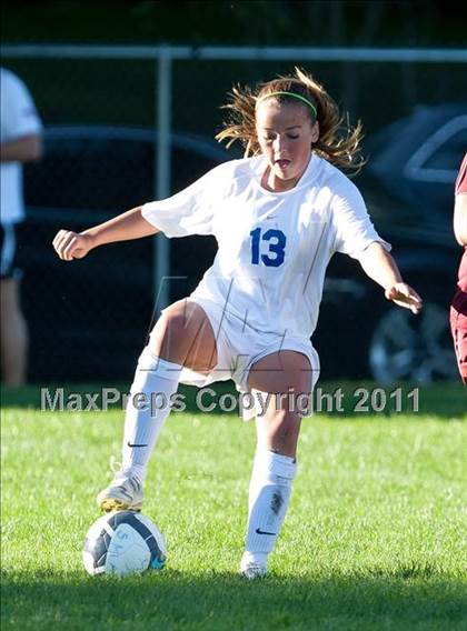 Thumbnail 2 in St. Mary's Academy vs Central Catholic  photogallery.