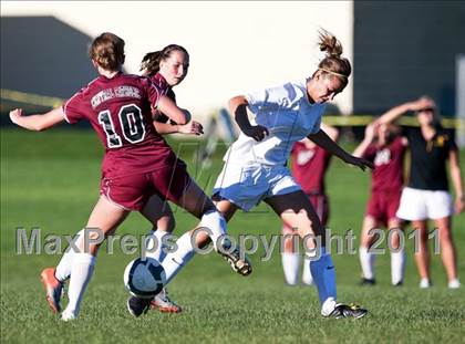 Thumbnail 1 in St. Mary's Academy vs Central Catholic  photogallery.