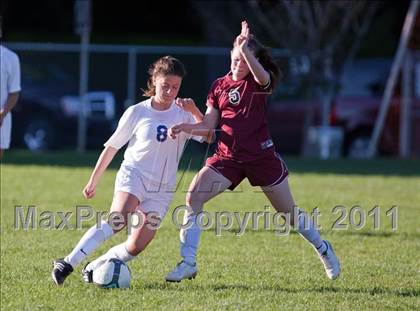 Thumbnail 1 in St. Mary's Academy vs Central Catholic  photogallery.