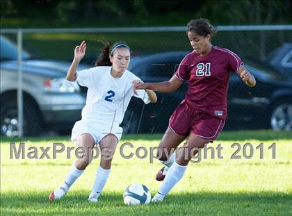 Thumbnail 3 in St. Mary's Academy vs Central Catholic  photogallery.
