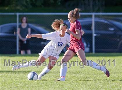 Thumbnail 3 in St. Mary's Academy vs Central Catholic  photogallery.