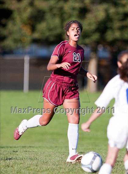 Thumbnail 2 in St. Mary's Academy vs Central Catholic  photogallery.