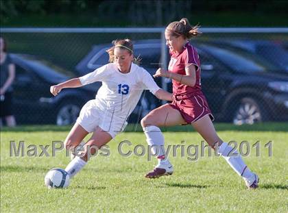 Thumbnail 2 in St. Mary's Academy vs Central Catholic  photogallery.