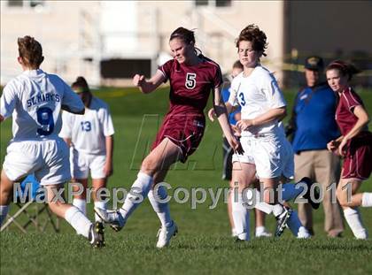 Thumbnail 3 in St. Mary's Academy vs Central Catholic  photogallery.