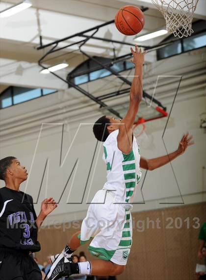 Thumbnail 3 in Vista del Lago vs. St. Mary's (MaxPreps Holiday Classic) photogallery.