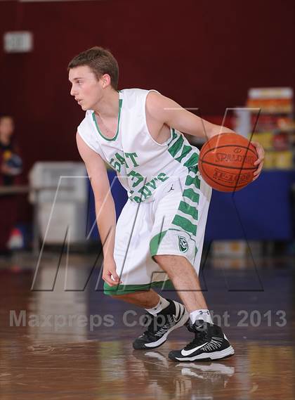 Thumbnail 2 in Vista del Lago vs. St. Mary's (MaxPreps Holiday Classic) photogallery.