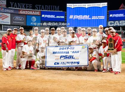 Thumbnail 3 in Monroe Campus vs. Grand Street Campus (PSAL Section 12 AAA Final) photogallery.