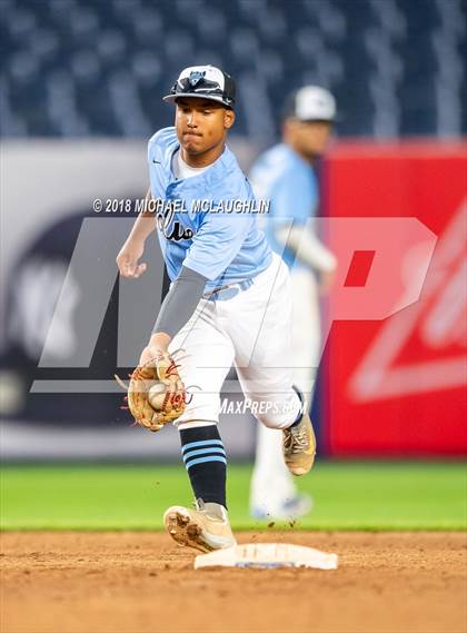 Thumbnail 3 in Monroe Campus vs. Grand Street Campus (PSAL Section 12 AAA Final) photogallery.