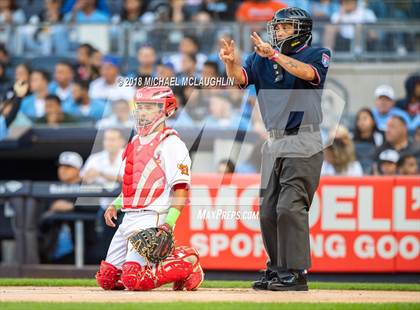 Thumbnail 2 in Monroe Campus vs. Grand Street Campus (PSAL Section 12 AAA Final) photogallery.