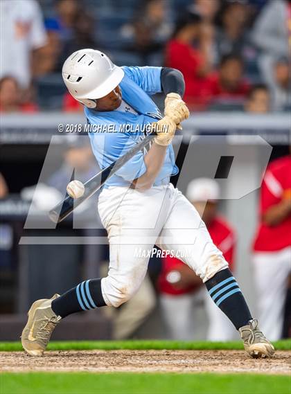 Thumbnail 2 in Monroe Campus vs. Grand Street Campus (PSAL Section 12 AAA Final) photogallery.